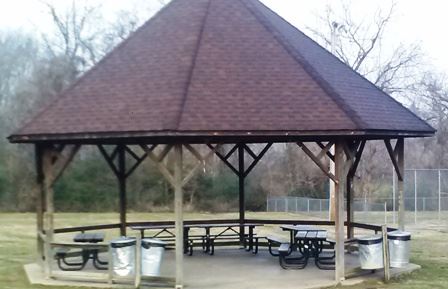 Gazebo Picnic Shelter, Garner St. Park